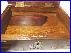 Gurkha 125th Anniversary Edition Wooden Cigar Box Humidor Gorgeous! And Rare