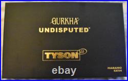 Gurkha Undisputed Tyson -empty Cigar Box Humidor -new In Box -mint Condition Gurkha Undisputed Tyson -empty Cigar Box Humidor -new In Box -mint Condition