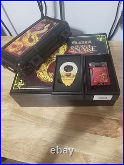 Gurkha Year Of The Snake 2025 Humidor With Travel Humidor, Lighter And Cutter