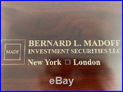 HTF Bernard L Madoff Investment Securities LLC Desktop Humidor