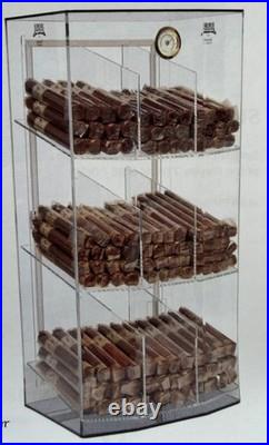 HUMIDOR SUPREME Acrylic Cigar Display Humidors, 9 Bins NEW IN BOX (NO CIGARS) HUMIDOR SUPREME Acrylic Cigar Display Humidors, 9 Bins NEW IN BOX (NO CIGARS)
