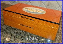 H. Upmann 160th Anniversary Seleccion No 4 Cigar Humidor Box 2004 Mint Condition