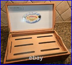 H. Upmann 160th Anniversary Seleccion No 4 Cigar Humidor Box 2004 Mint Condition