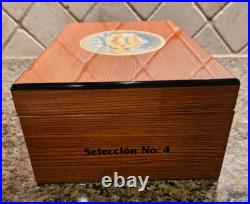 H. Upmann 160th Anniversary Seleccion No 4 Cigar Humidor Box 2004 Mint Condition
