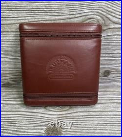 H. Upmann Leather Travel Humidor 6 Cigar Capacity Robusto 50 Ring Gauge 124mm
