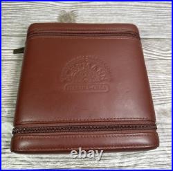 H. Upmann Leather Travel Humidor 6 Cigar Capacity Robusto 50 Ring Gauge 124mm