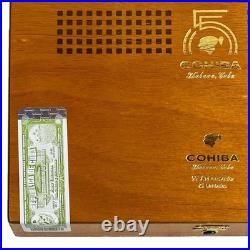 Habanos Limited Edition 2021 55th Anniversary Empty Wooden Cigar Box
