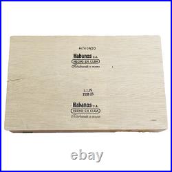 Habanos Limited Edition 2021 55th Anniversary Empty Wooden Cigar Box