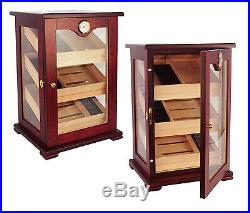 Hand Made 150+ CT Count Cigar Humidor Humidifier Wooden Case Box Hygrometer totr
