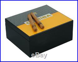 Hand Made 25+ CT Count Cigar Humidor Humidifier Wooden Case Box Hygrometer twoon