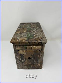 He Man Humidor Camo Ammo Box Custom Very Rare Hunting Cigar Storage