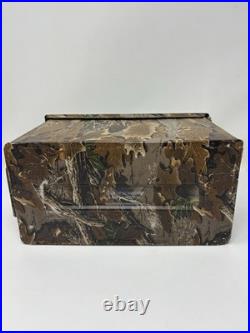 He Man Humidor Camo Ammo Box Custom Very Rare Hunting Cigar Storage