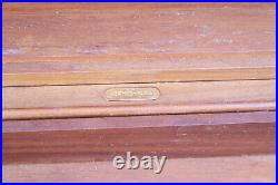 Hermes Cigar Humidor Lacquered Burl Wood Box Elie Bleu Birdseye Burl 16x9x6