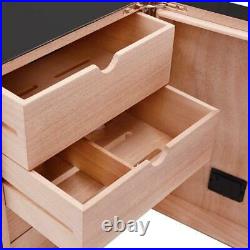 High-end Wooden Cigar Cabinet Humidor Cigar Storage Cigar Tools Seale Box Gifts