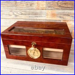 High-end and Elegant Cigar Humidor, Gift Storage Box for Enthusiasts High-end and Elegant Cigar Humidor, Gift Storage Box for Enthusiasts