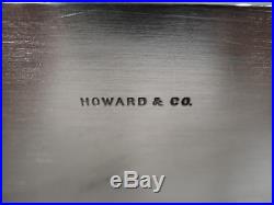 Howard Humidor 1813A Antique Edwardian Cigar Box American Sterling Silver