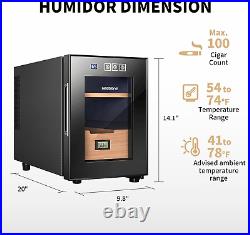 Humidor 16L with Cooling and Heating Temperature Control System, Electric Cooler