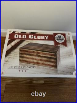 Humidor 1776 Old Glory 100 Cigar New