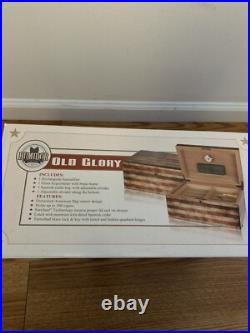 Humidor 1776 Old Glory 100 Cigar New