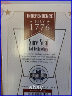 Humidor 1776 Old Glory 100 Cigar New
