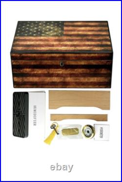 Humidor 1776 Old Glory 100 Cigar New