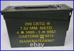 Humidor Ammo Can Cigar surplus ammunition box with hygrometer
