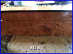 Humidor Cigar Box By Cuesta-Rey Limited Edition Burl Wood Clear coat Finish NIB