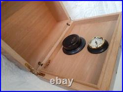 Humidor Cigar Box Savinelly 1876 Cedar