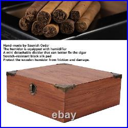 Humidor Retro Metal Portable Convenient Wearproof Cigar Box For Friends EJJ