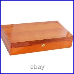 Humidor Supreme Dorado Cigar Humidor Applewood Finish Brand New In Box