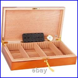 Humidor Supreme Dorado Cigar Humidor Applewood Finish Brand New In Box
