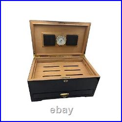 Humidor Supreme Limited Edition Cigar Humidor Box With Hygrometer & Accessories