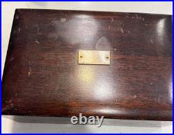 Humidor cigar box vintage antique