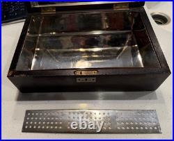 Humidor cigar box vintage antique