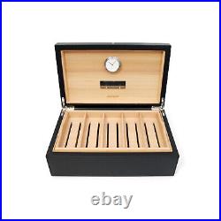 Humidor for 50 cigars Montblanc Sartorial 119299 wood box humidifier hygrometer