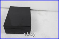 Italian Made Dark Wood Modello Depositato Santoro Cigar Humidor