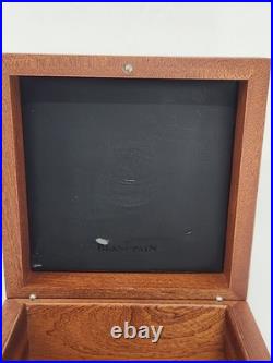 JB Blancpain Wooden Watch Box Display Case Humidor Style No Cushion Read