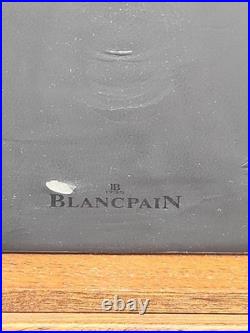 JB Blancpain Wooden Watch Box Display Case Humidor Style No Cushion Read