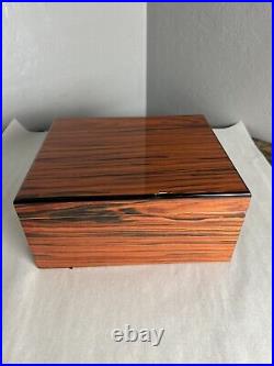 J. C. Newman Cigar Company Saxson Humidor Wood Box See Description
