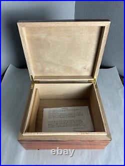 J. C. Newman Cigar Company Saxson Humidor Wood Box See Description