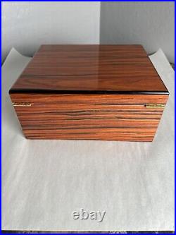 J. C. Newman Cigar Company Saxson Humidor Wood Box See Description