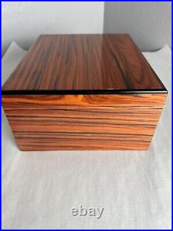 J. C. Newman Cigar Company Saxson Humidor Wood Box See Description