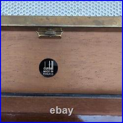 LARGE Vintage Dunhill Wood Cigar Humidor Box 13.5 NEEDS RESTORATION READ