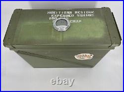 LG Ammodor Ammo Can Cigar Humidor Surplus ammunition box 19x14x8 Expended Squibs