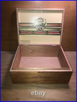 LOT of 12 ASHTON VSG Cabinet Magnum Churchill SOLID WOOD Cigar Box Humidor
