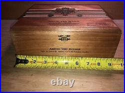 LOT of 12 ASHTON VSG Cabinet Magnum Churchill SOLID WOOD Cigar Box Humidor