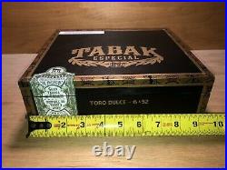 LOT x16 Drew Estate Tabak 8.75x7.25x2.5 SOLID WOOD Cigar Box Humidor Empty