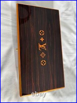 LOUIS VUITTON Cigar Humidor caramel LV Coffret de Voyage without box LOUIS VUITTON Cigar Humidor caramel LV Coffret de Voyage without box