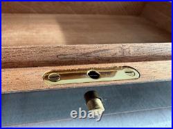 LOUIS VUITTON Cigar Humidor caramel LV Coffret de Voyage without box