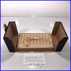 La Aurora 120th Anniversary Empty Wooden Cigar Box 14.5x9x3